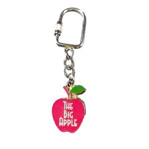 The Big Apple New York Metal Keychain